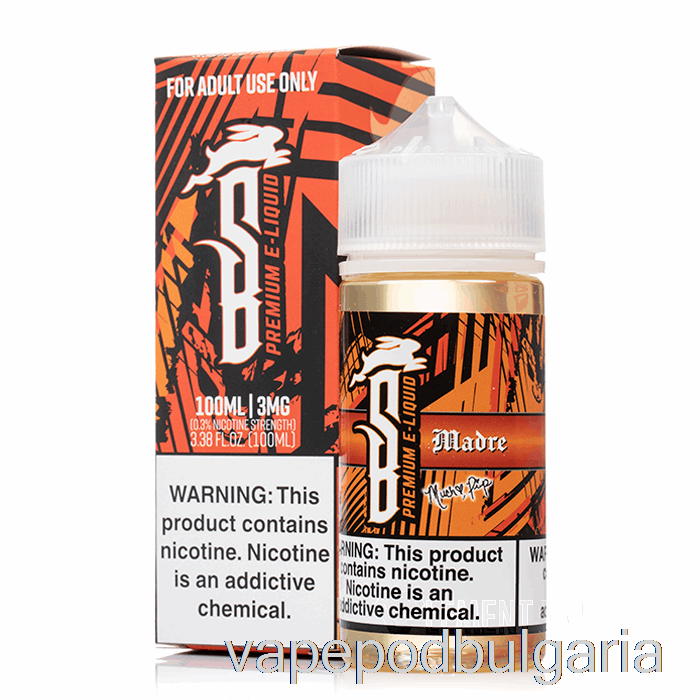 Vape Bulgaria Madre - Suicide Bunny - 100ml 0mg